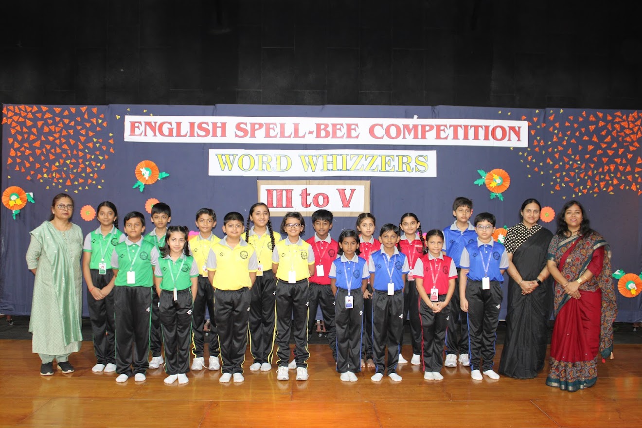 English Spellbee Competition-(III-V)-(14-10-25)